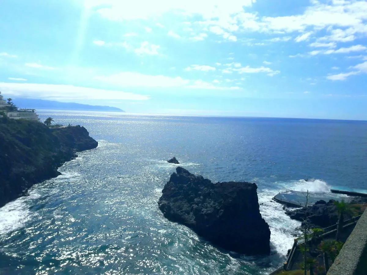 Large Terrace With Views On The Cliffs At Balcon De Los Gigantes Puerto de Santiago  Apartment