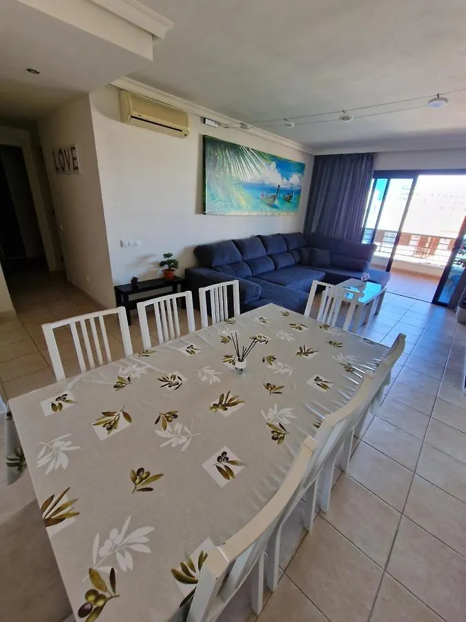 Large Terrace With Views On The Cliffs At Balcon De Los Gigantes Puerto de Santiago  Spain